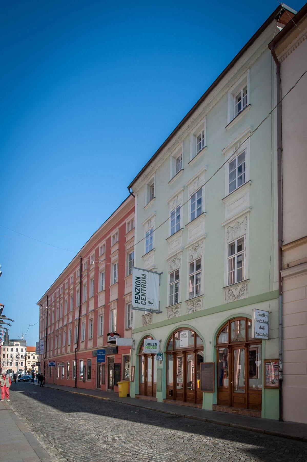 Hotel V Centru Ceske Budejovice Exterior foto